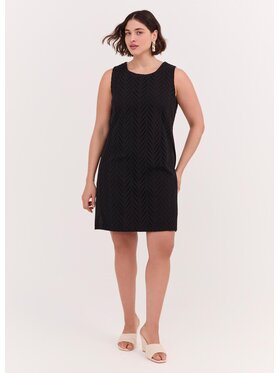 Fiorella Rubino Fiorella Rubino Vestito da giorno 7044L001226N0Z3 Nero Regular Fit