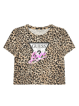 Guess Guess Póló J6RI08 K6YW4 Bézs Regular Fit