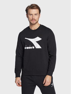 Diadora Diadora Bluza 102.178845 Czarny Regular Fit