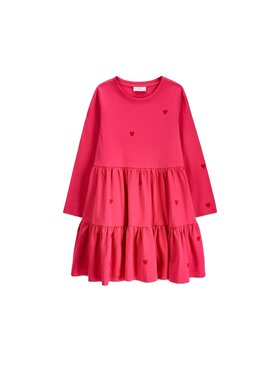 Coccodrillo Coccodrillo Sukienka codzienna ZC6129102SGK-029 Różowy Regular Fit