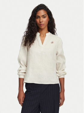 Beverly Hills Polo Club Beverly Hills Polo Club Särkpluus P-SS26W-OLYMPIA Beež Regular Fit