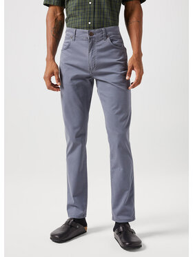 Wrangler Wrangler Spodnie materiałowe LARSTON Szary Slim Fit
