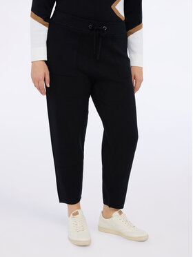 Fiorella Rubino Fiorella Rubino Spodnie materiałowe P614L002217N033 Czarny Regular Fit