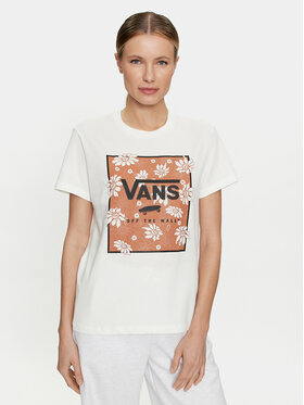 Vans Vans Tricou Tropic Fill Floral Bff VN000GGW Écru Regular Fit