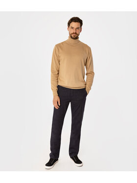 Lee Cooper Lee Cooper Spodnie materiałowe LUKAS Granatowy Straight Fit