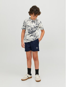 Jack&Jones Junior Kopalne Hlače 12228535 Mornarsko Modra Regular Fit