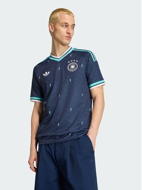 adidas adidas Koszulka techniczna 161856 Niebieski jasny Slim Fit