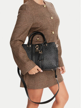Guess Guess Дамска чанта Erenia HWSO78 38060 Черен