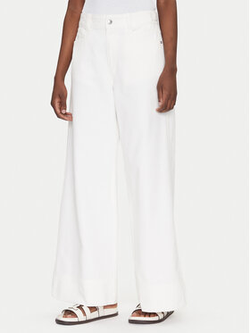 BOSS BOSS Blugi Talashea 50537020 Écru Wide Leg