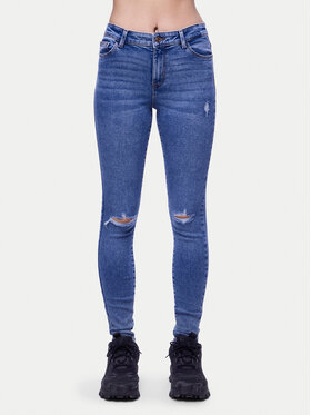 Pieces Pieces Jeansy Dana 17148021 Niebieski Skinny Fit