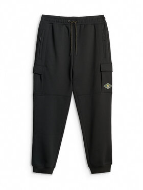 4F 4F Spodnie dresowe NATURE’S TRAIL Czarny Regular Fit