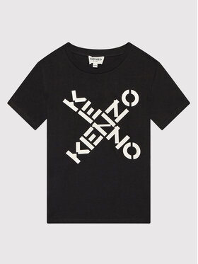 Kenzo Kids Kenzo Kids T-shirt K25175 Crna Regular Fit