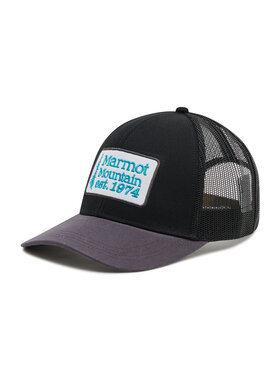Marmot Marmot Καπέλο Jockey Retro Trucker Hat 16410 Μαύρο