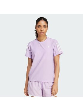 adidas adidas Koszulka techniczna 126455 Fioletowy Regular Fit