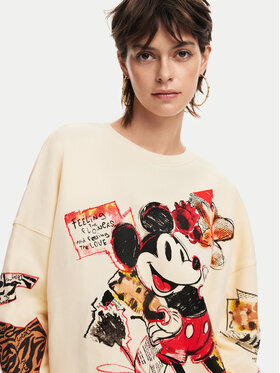 Desigual Jopa Mickey 24WWSK35 Bež Oversize