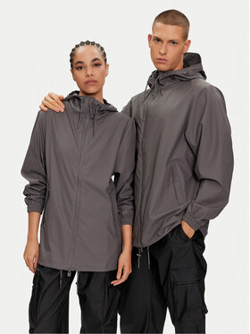 Rains Rains Дощовик Storm Breaker W3 18370 Сірий Regular Fit