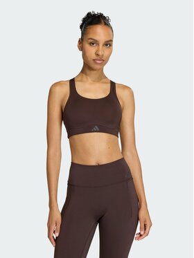 adidas adidas Biustonosz sportowy 158784 Brązowy