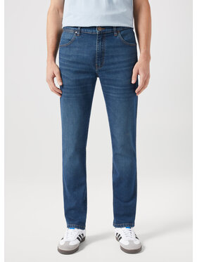 Wrangler Wrangler Jeansy LARSTON Niebieski Slim Fit