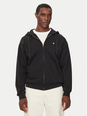 United Colors Of Benetton United Colors Of Benetton Μπλούζα 342ZU500P Μαύρο Regular Fit