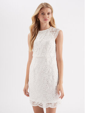 ONLY ONLY Sukienka codzienna 15300707 Biały Tight Fit