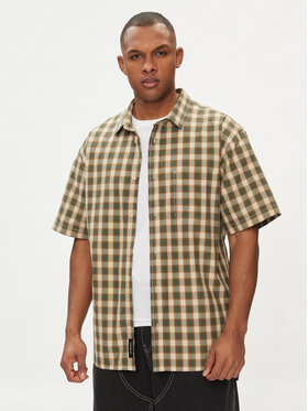 Vans Vans Košeľa Hadley Ss Woven VN000G76 Écru Regular Fit