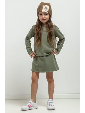 Tessita Tessita Bluza MMD41 Khaki Basic Fit