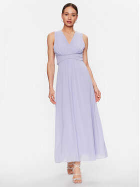 Rinascimento Rinascimento Vakarinė suknelė CFC0112948003 Violetinė Regular Fit