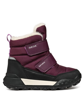 Geox Geox Čizme za snijeg J Trekkyup Girl B Ab J46M7B 0FU50 C7005 D Tamnocrvena