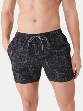 HUGO HUGO Szorty kąpielowe Rik 50533795 Szary Regular Fit