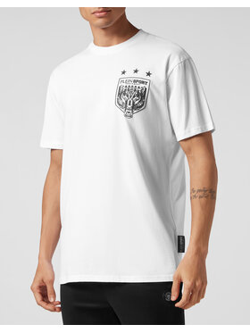 Plein Sport Plein Sport T-Shirt 3543 Biały Regular Fit
