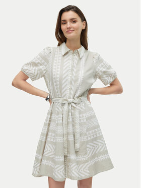 Vero Moda Vero Moda Рокля тип риза Dicthe 10303728 Бежов Regular Fit
