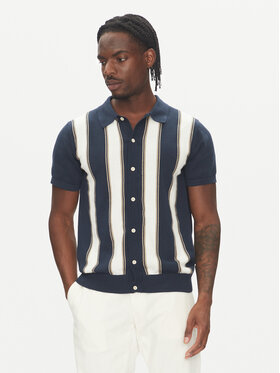 Lindbergh Lindbergh Kardigan 30-804062 Niebieski Relaxed Fit