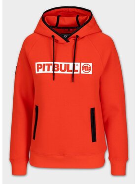 PITBULL PITBULL Bluza Bluza damska z kapturem Georgia S Czerwony Regular Fit