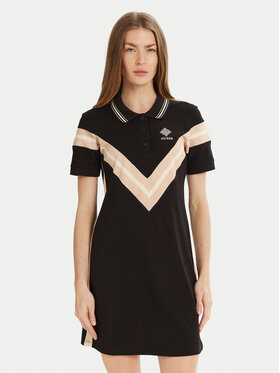 Guess Guess Kleid für den Alltag V5RK00 KCOK1 Schwarz Regular Fit