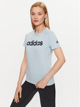 adidas adidas T-särk Essentials Slim Logo T-Shirt IM2832 Sinine Slim Fit