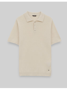 Borgio Borgio Polo sturno Beżowy Classic Fit