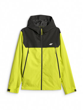 4F 4F Kurtka przejściowa CITY JACKETS Zielony Regular Fit