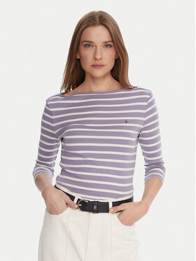 Tommy Hilfiger Tommy Hilfiger Bluză WW0WW40589 Violet Regular Fit