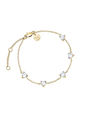 Rosefield Rosefield Bransoletka Heart Collection Złoty