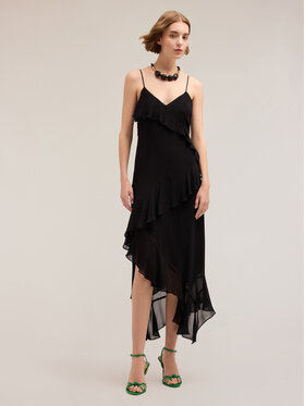 Motivi Motivi Vestito da giorno 7123Q003197N033 Nero Regular Fit