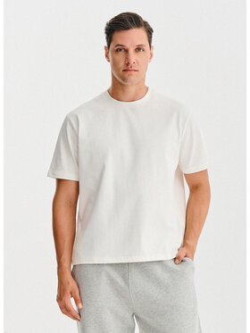 Pako Lorente Pako Lorente T-Shirt U25WB-TT-001 Biały Oversize