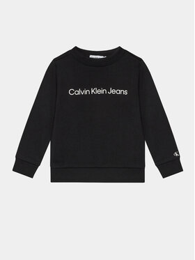 Calvin Klein Jeans Calvin Klein Jeans Mikina IU0IU00581 D Čierna Regular Fit