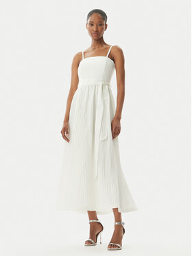 Rinascimento Rinascimento Coctailkleid CFC0124473003 Weiß Regular Fit