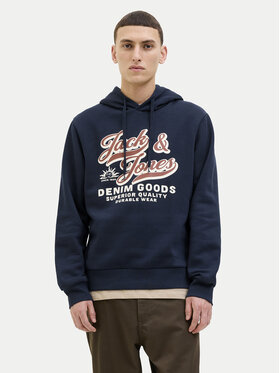 Jack & Jones Jack & Jones Суитшърт Logo 12279649 Тъмносин Regular Fit