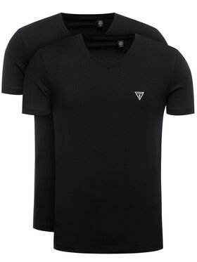 Guess Guess 2 marškinėlių komplektas U97G03 JR003 Juoda Slim Fit