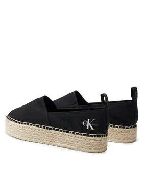 Calvin Klein Jeans Espadrile Platform Espadrille Ml Btw YW0YW01378 Crna