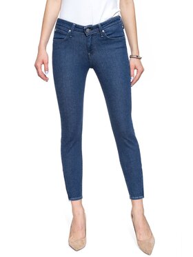 Lee Lee Jeansy SCARLETT Niebieski Skinny Fit