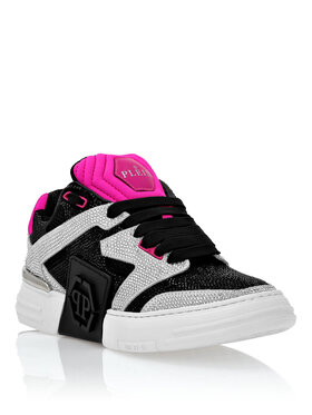 PHILIPP PLEIN PHILIPP PLEIN Sneakersy 1337 Srebrny