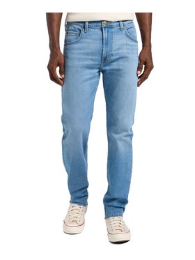 Lee Lee Jeansy 112363709 Niebieski Taper Fit