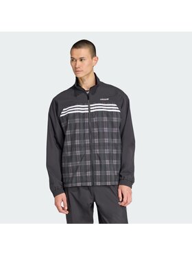 adidas adidas Bluza Tartan Loose Czarny Loose Fit